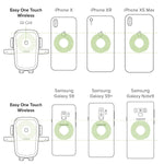 iOttie Easy One Touch Wireless Qi Fast Charge Car Mount Kit || Fast Charge: Samsung Galaxy S10 S9 Plus S8 S7 Edge Note 8 5 | Standard Charge: iPhone X 8 Plus & Qi Enabled Devices | + Dual Car Charger