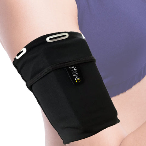 Universal Running Armband for All Phones (iPhone X/8/7/6/XS/XR/Max/Plus,Samsung Galaxy S10/S9/S8/S7/Plus & LG,Google,Sony & More). Sports Arm Case for Runners, Exercise and Gym Workouts. Small