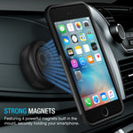 Maxboost Magnetic Car Mount, (3-Pack) Universal Flat Stick-on Dashboard Holder +Metal Plate/ADH-Tape for Phone iPhone X, iPhone 8 7 Plus,Galaxy s8 Note,HTC,Pixel,LG G6,GPS,Phablet (Work w/Most Case)