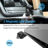 Single Ear Wireless Earbud Bluetooth Headset in-ear Mini Invisible Bluetooth Headphone Earphone with Mic 6-Hour Playtime Magnetic USB Charger Sweatproof Sport Earbuds for Smartphone and Other Devices