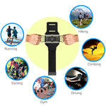 VUP Running Armband for iPhone Xs Max/XS/XR/X/6S/7/8 Plus, Galaxy S10/S9 Plus/S8/ Note 9/8/J7, LG G6/V30, Google Pixel 3/2 XL, 180 Rotatable Cell Phone Holder Arm Band for Gym Workout (Black)