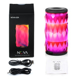 LED Bluetooth Speaker,Night Light Changing Wireless Speaker,MIANOVA Portable Wireless Bluetooth Speaker 6 Color LED Themes,Handsfree/Phone/PC/MicroSD/USB Disk/AUX-in/TWS Supported
