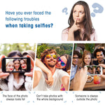 Mpow Upgraded Selfie Stick Bluetooth, 2-in-1 Extendable Selfie Stick Tripod with Wireless Remote Shutter for iPhoneXS/XR/X/8/8P/7/7P/6s/6, Galaxy S9/S8/S7/S6/Note 9/8, Huawei and More(Black)