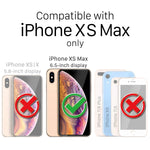 Vena vCommute iPhone Xs Max Wallet Case, [Military Grade Drop Protection] Flip Leather Cover Card Slot Holder with Kickstand Compatible with Apple iPhone Xs Max (Space Gray/Black)