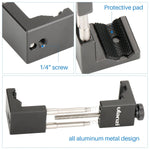 Universal Metal Phone Tripod Mount - Ulanzi Aluminum Metal Smart Phone Tripod Clip Holder Adapter Climp for Apple iPhone 7 Plus Sumsang Galaxy S7 J7 Edge 7 Android Smartphones for Joby GorillaPod