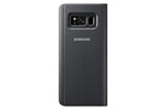 Samsung EF-ZG955CBEGUS Galaxy S8+ S-View Flip Cover with kickstand, Black