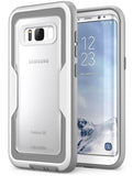 i-Blason Galaxy S8 Case, [Armorbox] [Full Body] [Heavy Duty Protection ] Shock Reduction/Bumper Case Without Screen Protector for Samsung Galaxy S8 2017 Release (White)