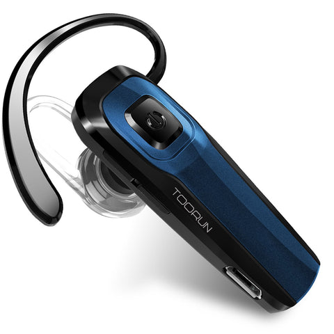 TOORUN M26 Bluetooth Headset V4.1 with Noise Cancelling Mic - Blue