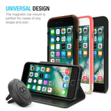 Maxboost Car Mount, [2 Pack] Universal Air Vent Magnetic Phone Car Mounts Holder for iPhone Xs Max XR X 8 7 Plus 6S 6 SE, Galaxy S9 S8 S7 Edge, LG G6, Note 8 5 and Mini Tablet (Compatible Most Case)