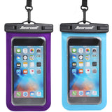 Universal Waterproof Case - Ansot IPX8 Waterproof Phone Pouch - Cellphone Dry Bag for iPhone X/8/ 8plus/7/7plus/6s/6/6s Plus Samsung Galaxy s8/s7 Google Pixel 2 HTC LG Sony Moto up to 7.0" - 2 Pack