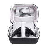 Esimen Hard Travel Case for Oculus Go Virtual Reality Headset and Controllers Accessories Carry Bag Protective Storage Box (Black+Gray)