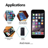 Screen Replacement for iPhone 6 Plus Black LCD Display 3D Touch Screen Digitizer 5.5 Inch Frame Assembly Set with Repair Tools(iPhone 6 Plus Screen, Black)