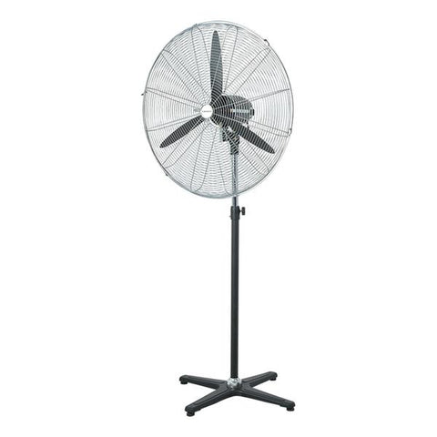 Abanico de pedestal industrial 30" 3 velocidades 240w (negro/plateado), Westinghouse