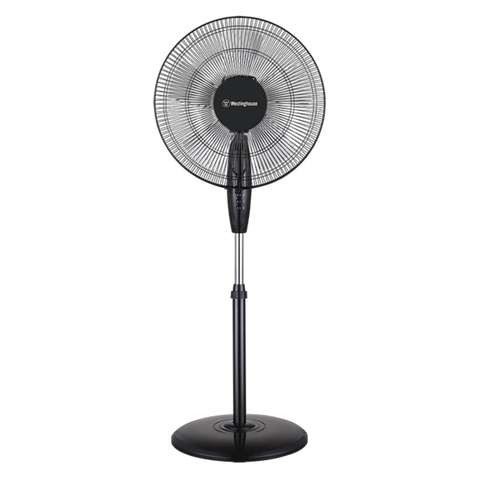 Abanico de pedestal 16" 3 velocidades 55w (negro), Westinghouse