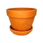Base de 10'' de arcilla terracota basal para pote