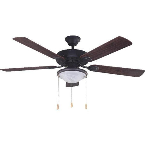 Abanico de techo de 52" kincade bronce, Home impressions