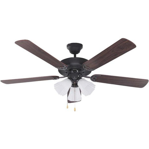 Abanico de techo de 52" sherwook bronce, Home impressions