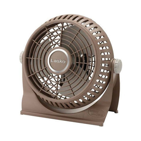 Lasko Brown 10 Abanico Aspas aerodinamicas 2 vel Cabezal giratorio