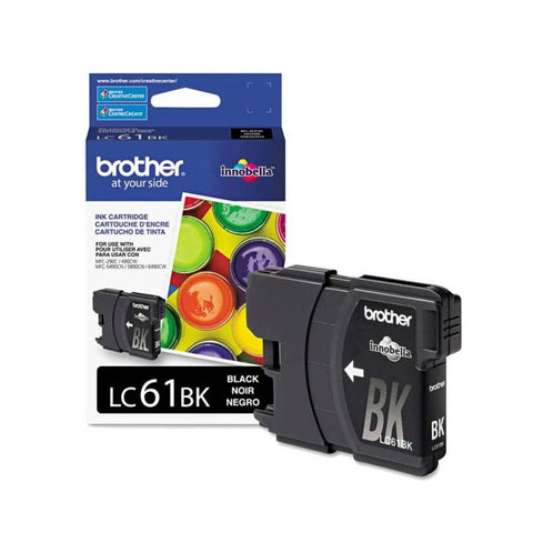 Cartucho de tinta Brother Innobella LC61BK Negro 450 Páginas