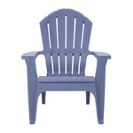 Silla estilo adirondack color azul