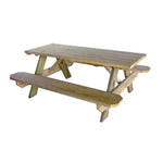 Mesa de picnic 6' de madera