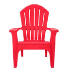 Silla estilo adirondack rojo