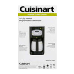 Cafetera programable Cuisinart 10 tazas clásico térmico – Negro