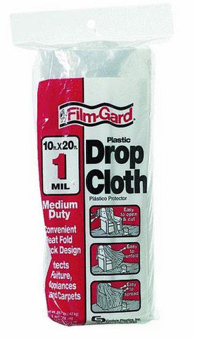 Plastico para tapar muebles 1 mil 10' x 20', Film-gard