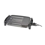 Parrilla y plancha superficie antiaderente bandeja removible 1200w