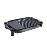 Parrilla y plancha superficie antiaderente bandeja removible 1200w