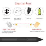 VORCSBINE Active Stylus Pen for Microsoft Surface Go Pen, 1024 Level Pressure Sensitivity with MPP Certificate-Black