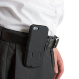 iPhone 8, iPhone 7 Holster, WizGear Shell Holster Combo Case for Apple iPhone 7 with Kick-Stand and Belt Clip - Black (iPhone 7/8)