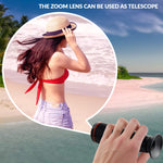 2BConnect Cell Phone Lens Telephoto Universal 20X Optical Zoom Lens. Universal Clamp Supports Most Smartphones Such as Samsung iPhone Camera Lens - Monocular Lens kit with Compact Elegant Carry case