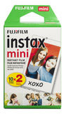 Fujifilm Instax Mini Instant Film Twin Pack (White)