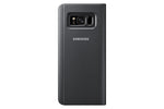 Samsung Galaxy S8 S-View Flip Cover with Kickstand, Black