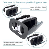 Virtual Reality Headset, Osloon 3D VR Glasses for Mobile Games and Movies, Compatible 4.7-6.2 inch iPhone/Android Phone, Including iPhone XS/X/8/8Plus/7/7Plus/6/6Plus/6s/5,Samsung,LG,Nexus etc