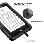 Kindle Voyage Waterproof Case. Temdan【Heavy Duty】 Rugged Built in Screen Protector Sleek Transparent Case Shockproof Waterproof Case for Kindle Voyage.