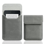 WALNEW 6" Kindle Sleeve for Kindle 4/5/Kindle Touch/Kindle Paperwhite/Kindle Paperwhite 10th, 2018/Kindle Voyage Protective Insert Sleeve Case Bag, Gray