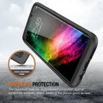 Trianium Duranium Series Holster Case Compatible with Samsung Galaxy S8 Plus with Heavy Duty Premium Protective Kickstand + Extreme Shock Absorption S8 Plus Case 2017 - Gunmetal
