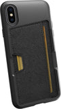 Silk iPhone X/XS Wallet Case - Wallet Slayer Vol. 2 [Slim Protective Kickstand] Credit Card Holder for Apple iPhone 10 - Black Tie Affair