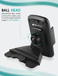 Bestrix Universal CD Phone Mount Cell Phone Holder for Car Compatible with All Smartphones up to 6.5"