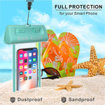 [Vacuum Design] RAIN ALLEY Universal Waterproof Case, Swimming Snorkeling, IPX8 Waterproof Phone Pouch Dry Bag for iPhone X/XS/XR/XS MAX/8/7/6/6s Plus Samsung Galaxy S9/S8 Huawei up to 6.0" – Blue