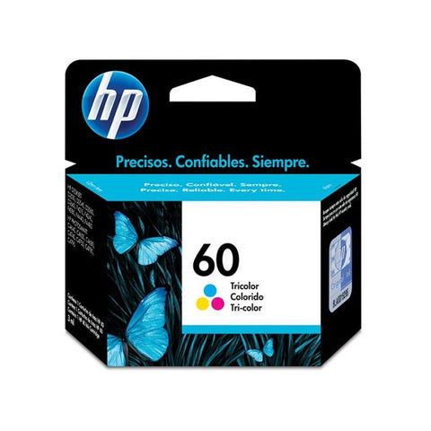 Marca: HP, CONSUMIBLES PARA IMPRESIÓN, Cartucho de tinta HP 60 Tricolor Original (CC643WL)