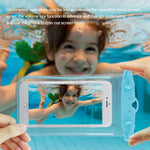 Waterproof Case, WJZXTEK 2 Pack Waterproof Pouch Dry Bag Outdoor Activities Sport Case with Armband Neck Strap Luminous Ornament Perfect for Swimming Protect iPhone Xs XR X 8 8 Plus 7 7Plus 6s Etc