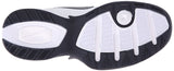 Nike Men's Air Monarch IV Cross Trainer, White/Metallic Silver/Midnight Navy, 10.0 Regular US
