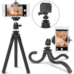 Xenvo SquidGrip Flexible Tripod for iPhone, Android, GoPro, Compatible with All Cell Phones and Action Cameras