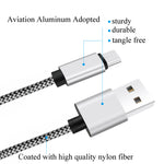 Micro USB Cable,[10ft3Pack] by Ailun,High Speed 2.0 USB A Male to Micro USB Sync & Charging Nylon Braided Cable for Android Smartphone Tablets Wall and Car Charger Connection[Silver&Blackwhite]