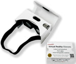 Funsparks Google Cardboard Laminated - 3D VR Virtual Reality DIY Headset For 3D Movies and Games For Android and Apple Up To 6 Inch Screen