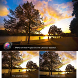 AMIR Phone Camera Lens, 0.6X Super Wide Angle Lens + 15X Macro Lens for iPhone Lens Kit, 2 in 1 Clip-On Cell Phone Camera Lens for iPhone 8, X, 7, 7 Plus, 6s, 6, Samsung, Other Smartphones