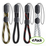 Ringke Lanyard Finger Strap (4 Pack) Compatible with Cellphone, Phone Cases, Keys, Cameras, GoPro, and More
